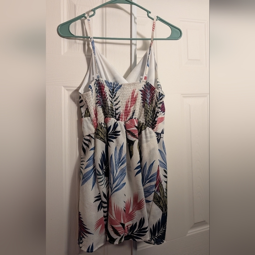 Floral Print Women's Romper - Picture 6 of 6